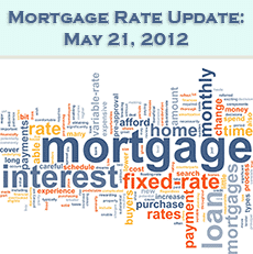 Mortgage Rate Update 5-21-12